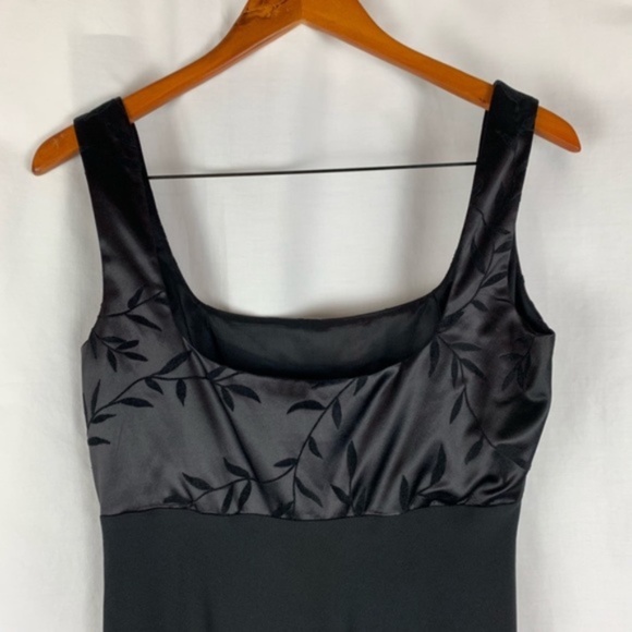 CDC Evening women's black long gown, needs work 10 - Picture 5 of 8